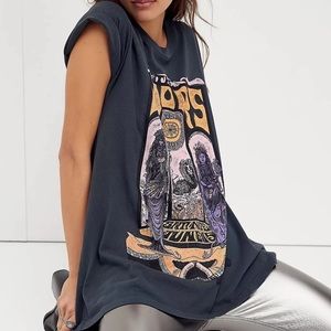 Black The Doors Rock Band Music Graphic Tee